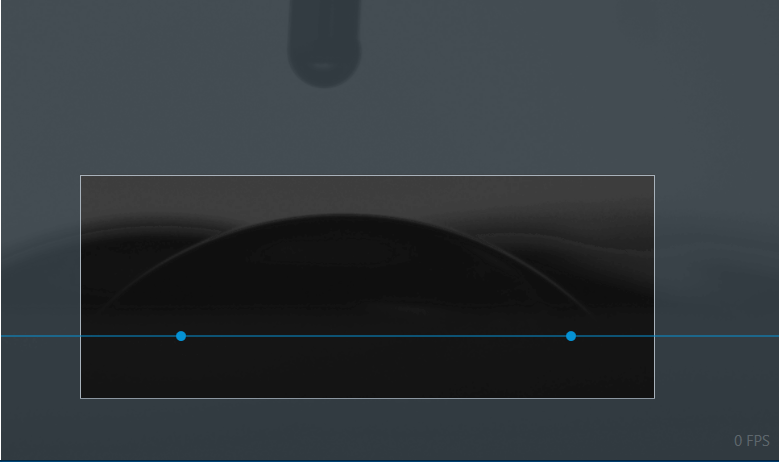 在昏暗模糊背景下準(zhǔn)確測量接觸角